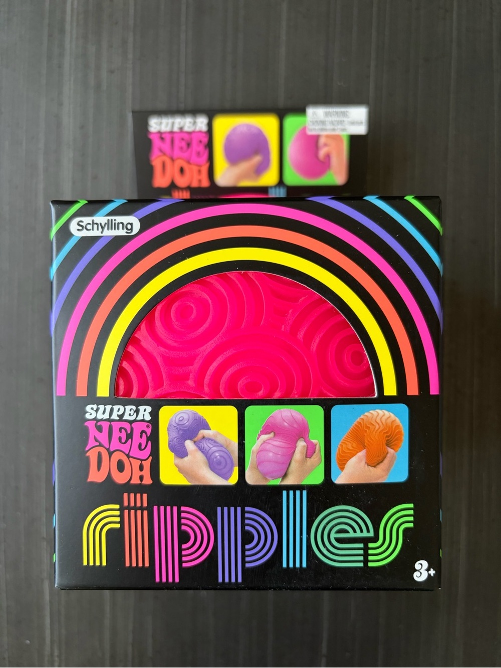 SUPER Needoh “Ripples” Squishy - Pink